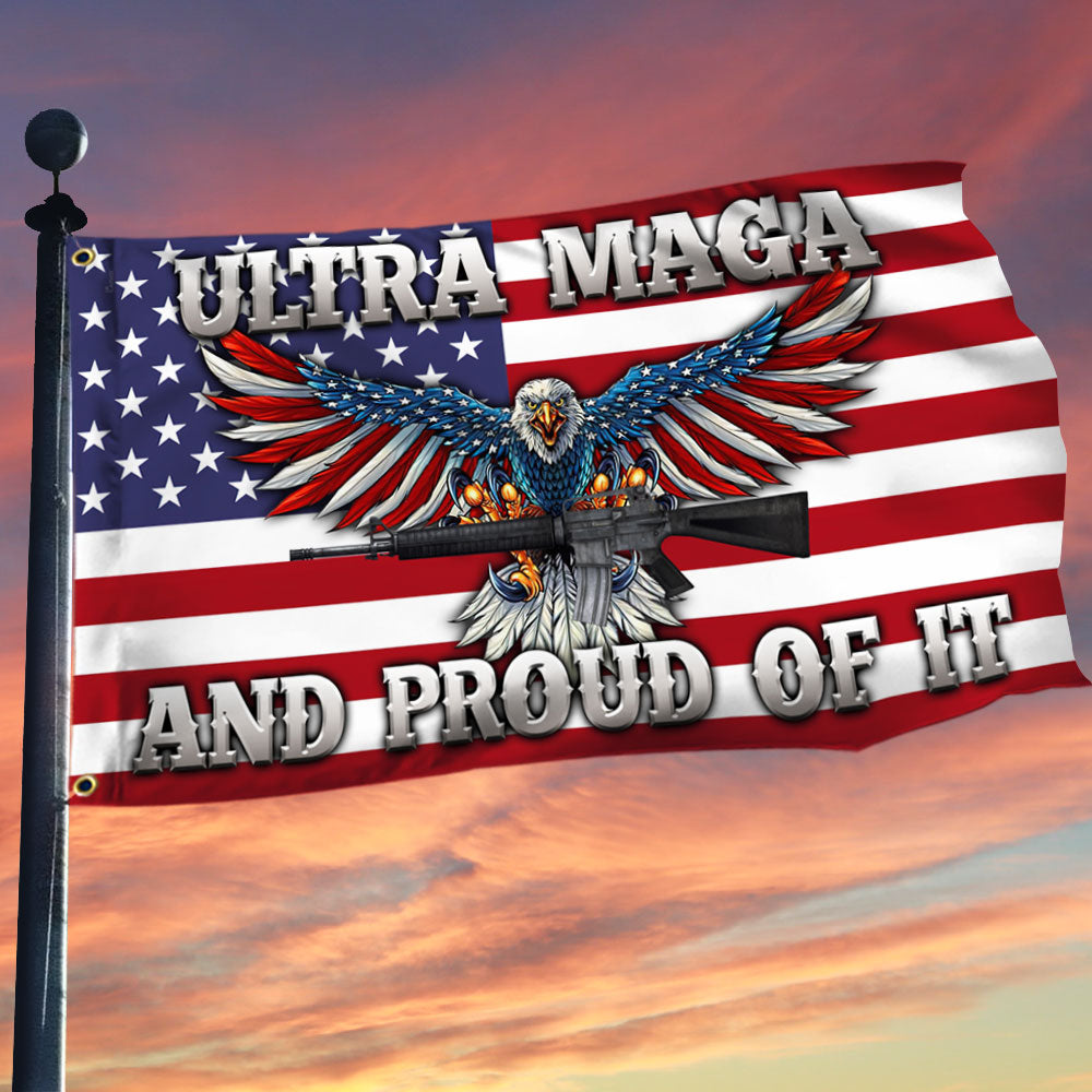 Ultra MAGA And Proud Flag