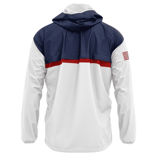 USA Rain Jacket - I Love My Freedom