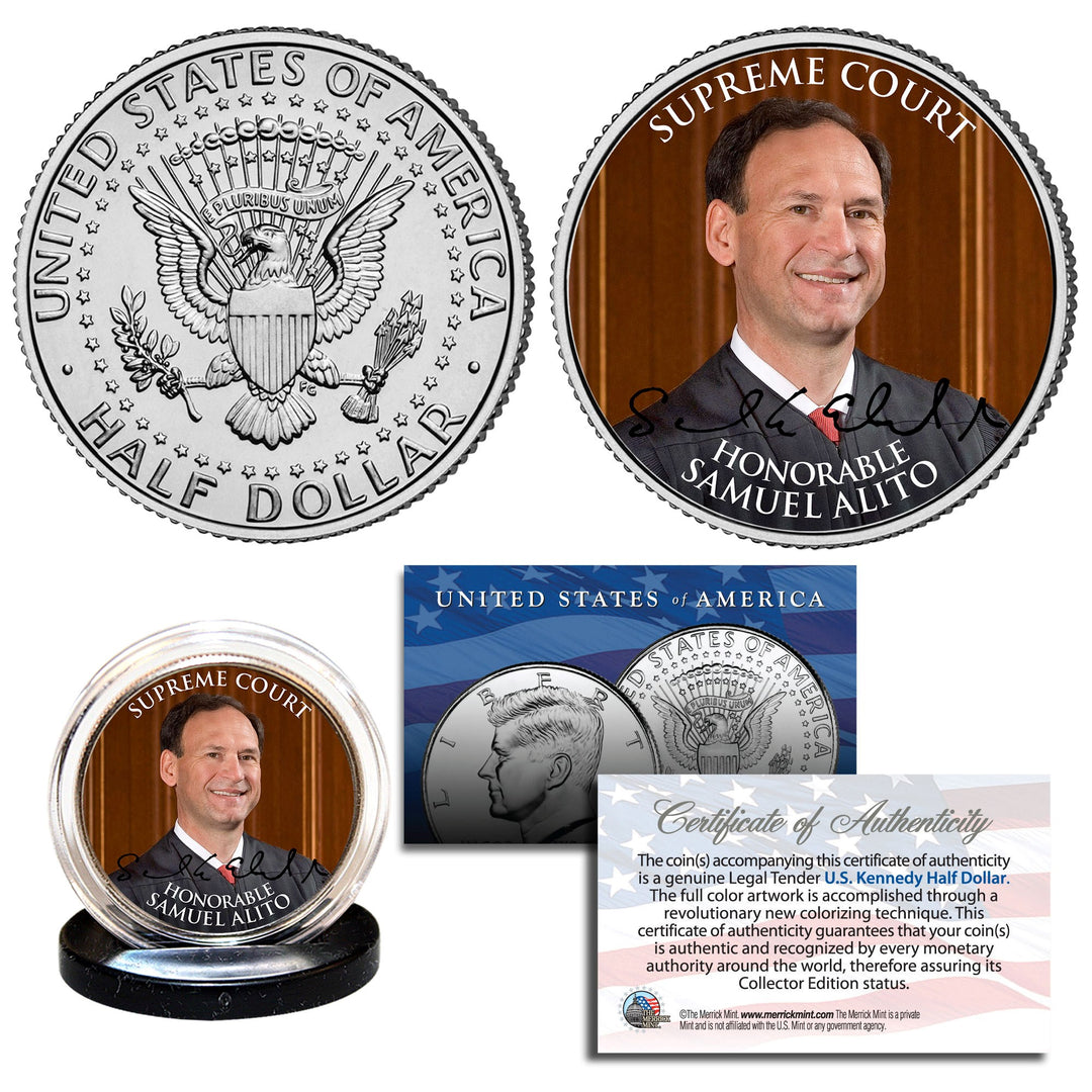 Samuel Alito Supreme Court Justice Coin