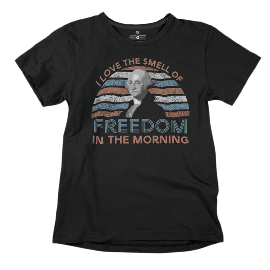 Love The Smell Of Freedom In The Morning T-Shirt (Washington)