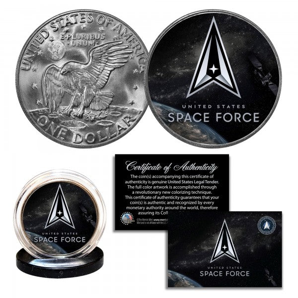 United States Space Force IKE Dollar Coin