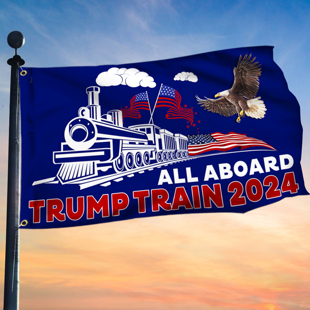 Trump Train Flag