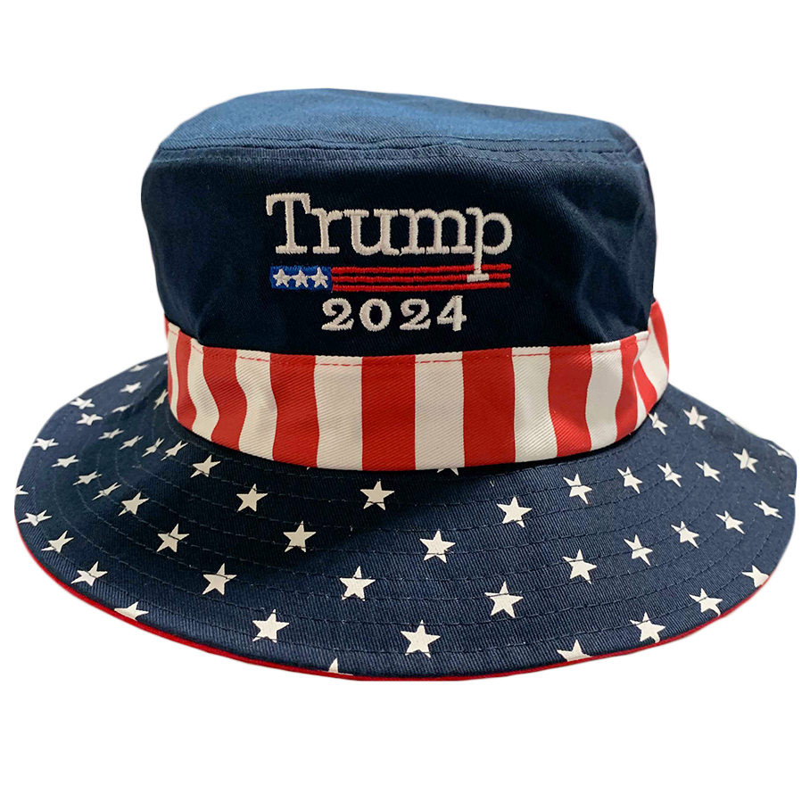 Trump 2024 Bucket Hat 0073 I Love My Freedom