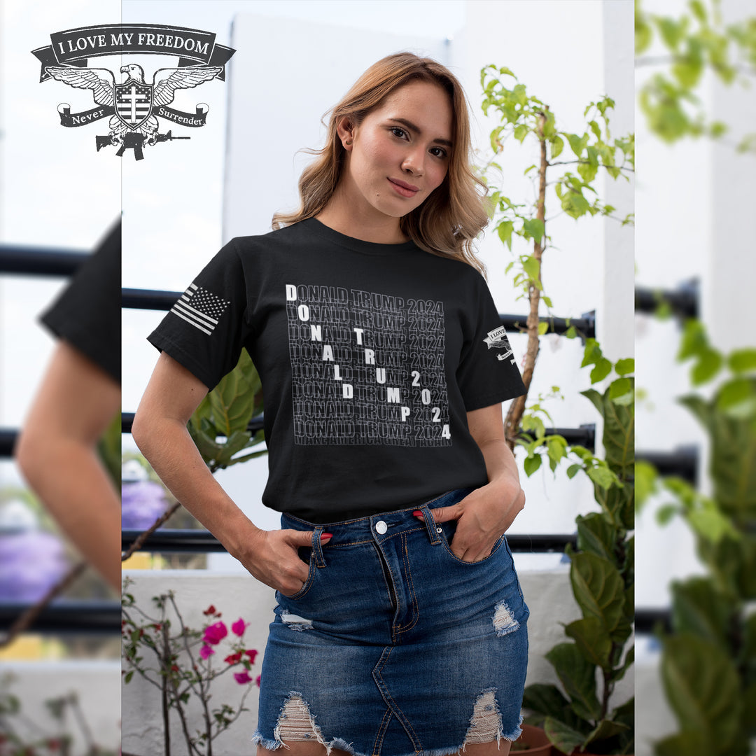 Trump 2024 Stack T-Shirt