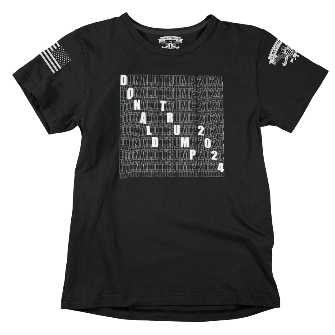 Trump 2024 Stack T-Shirt