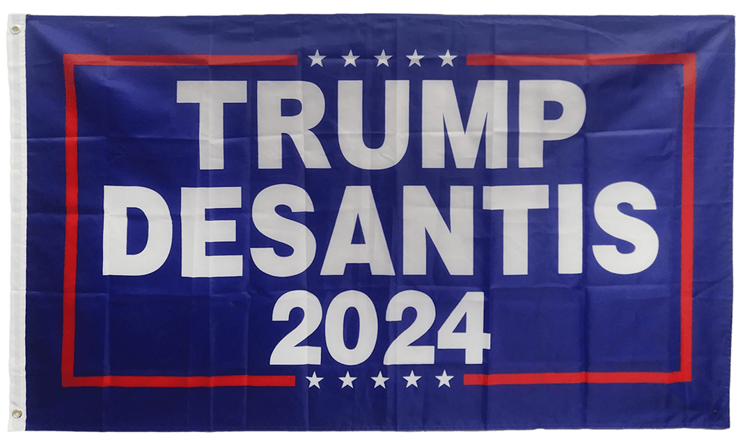 Trump DeSantis 2024 Flag - I Love My Freedom