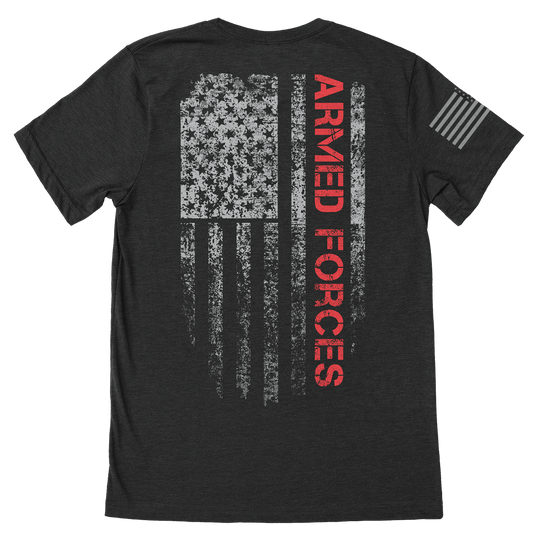 Armed Forces Veteran T-Shirt - I Love My Freedom