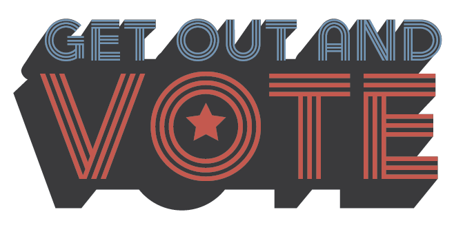 Go Out & Vote Decal