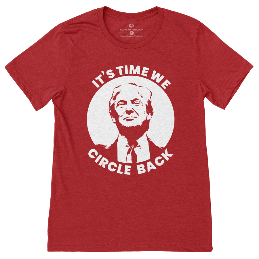 Trump Circle Back Red T-Shirt