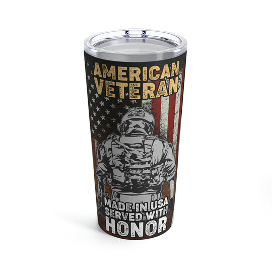 American Veteran Tumbler 20oz