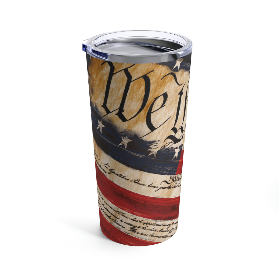 We The People Flag Tumbler 20oz