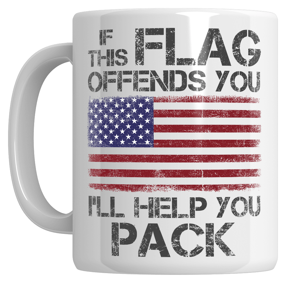 Flag Offends You Mug