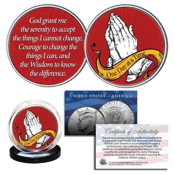 Serenity Prayer Coin