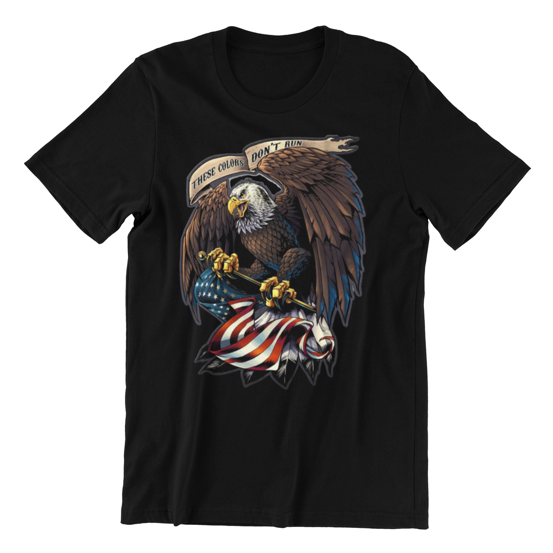 These Colors Don't Run Eagle Tee