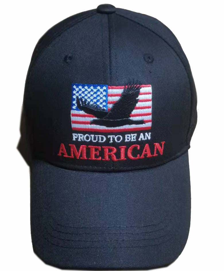 Proud American Hat (Black)