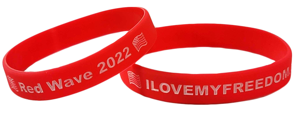 Red Wave 2022 Wristband