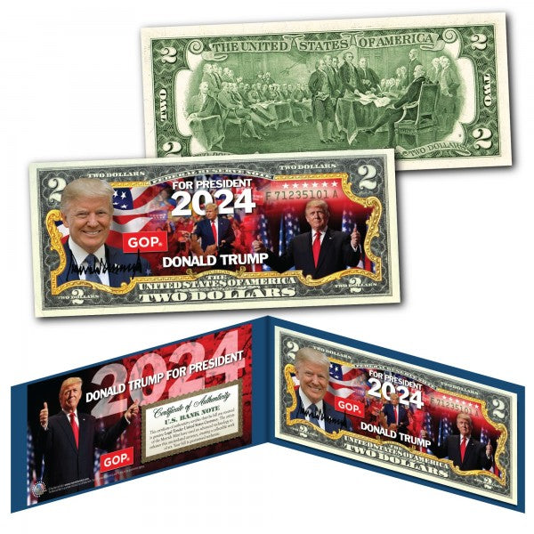 Trump 2024 $2 Bill