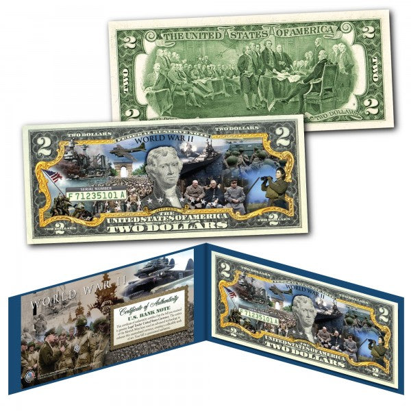 WWII Iconic Images $2 Bill